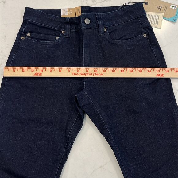 Prana Jeans NEW Mens 28x32 Blue Dark Rinse Hillgard Slim Fit Tapered Leg Organic - Picture 7 of 13